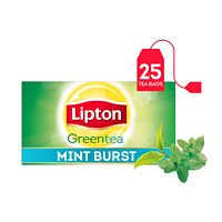 Lipton Green Mint burst Tea Bags - Pack Of 25
